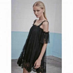 Alexis | hyde black lace mini dress